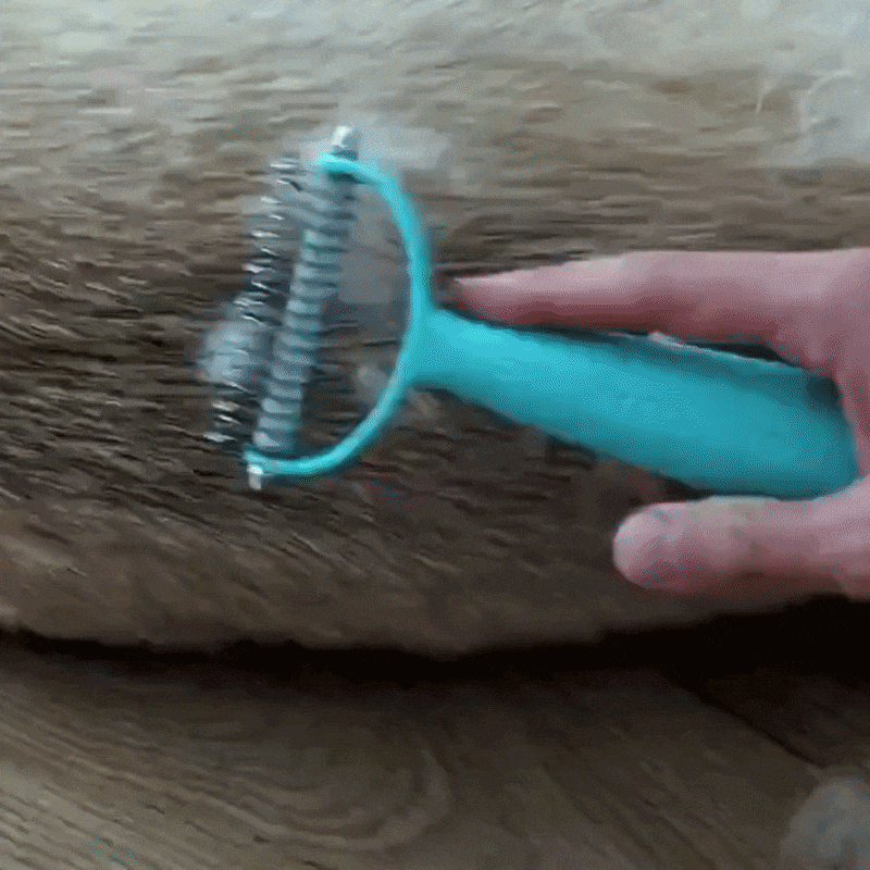 Cepillo Quitapelos para Mascotas