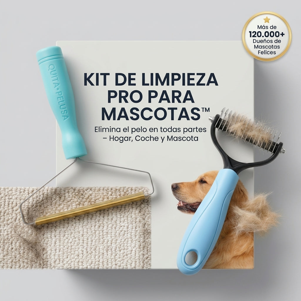 Kit de limpieza PRO para mascotas