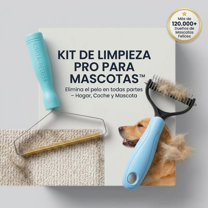 Kit de limpieza PRO para mascotas