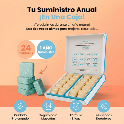 Pastillas Limpiadoras para Lavadora — Pack | Especial Mascotas
